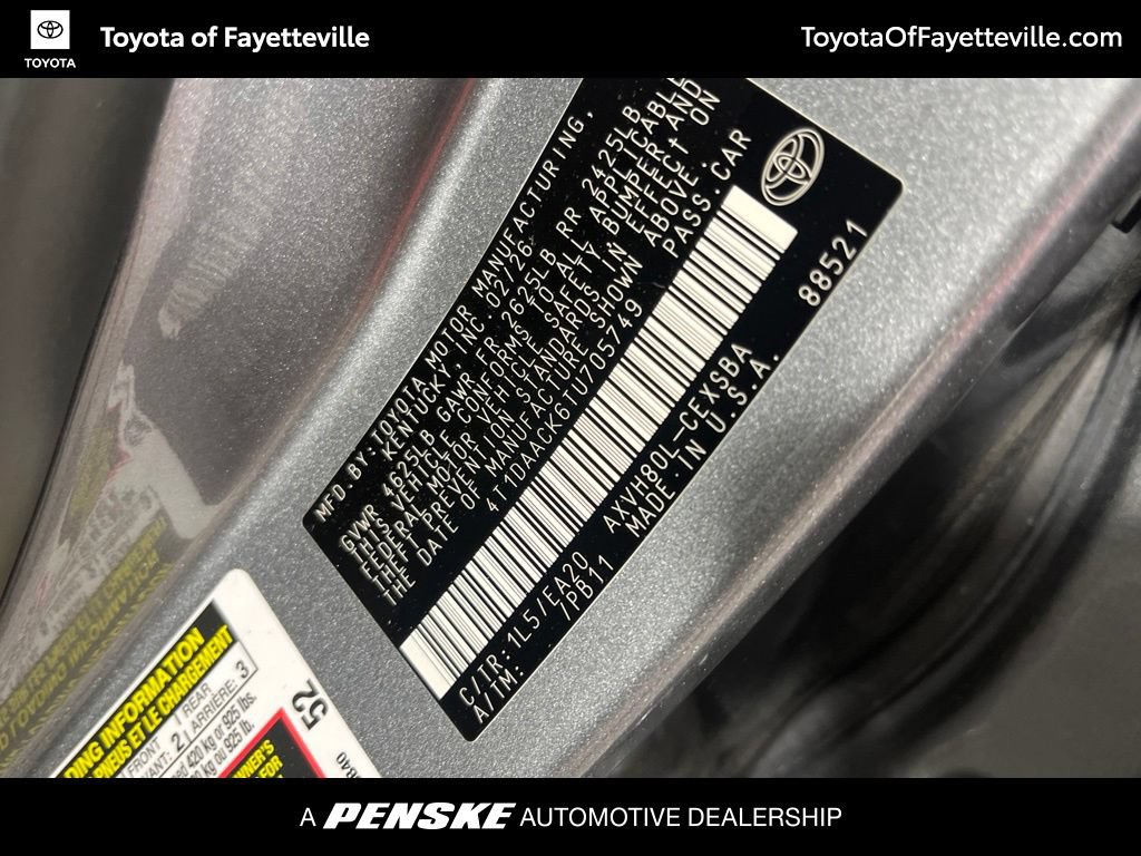 Used 2026 Toyota Camry SE w/ Multimedia Upgrade Package FWD image 25