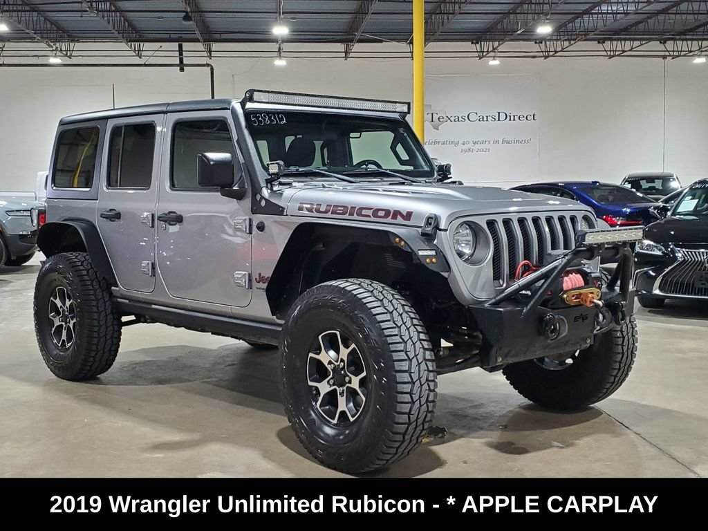 Used 2019 Jeep Wrangler Unlimited Rubicon AWD/4WD image 3