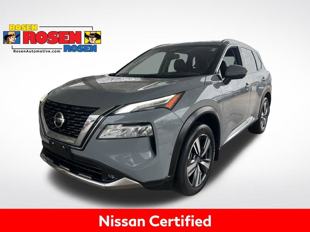 Certified 2021 Nissan Rogue Platinum AWD/4WD image 1