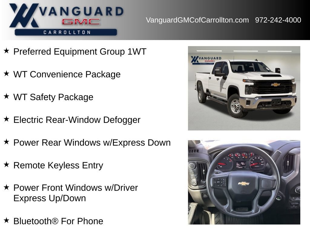 Used 2024 Chevrolet Silverado 2500 W/T w/ WT Convenience Package image 6