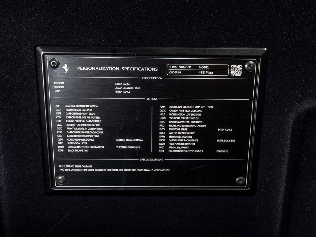 Certified 2019 Ferrari 488 Pista Coupe RWD image 41