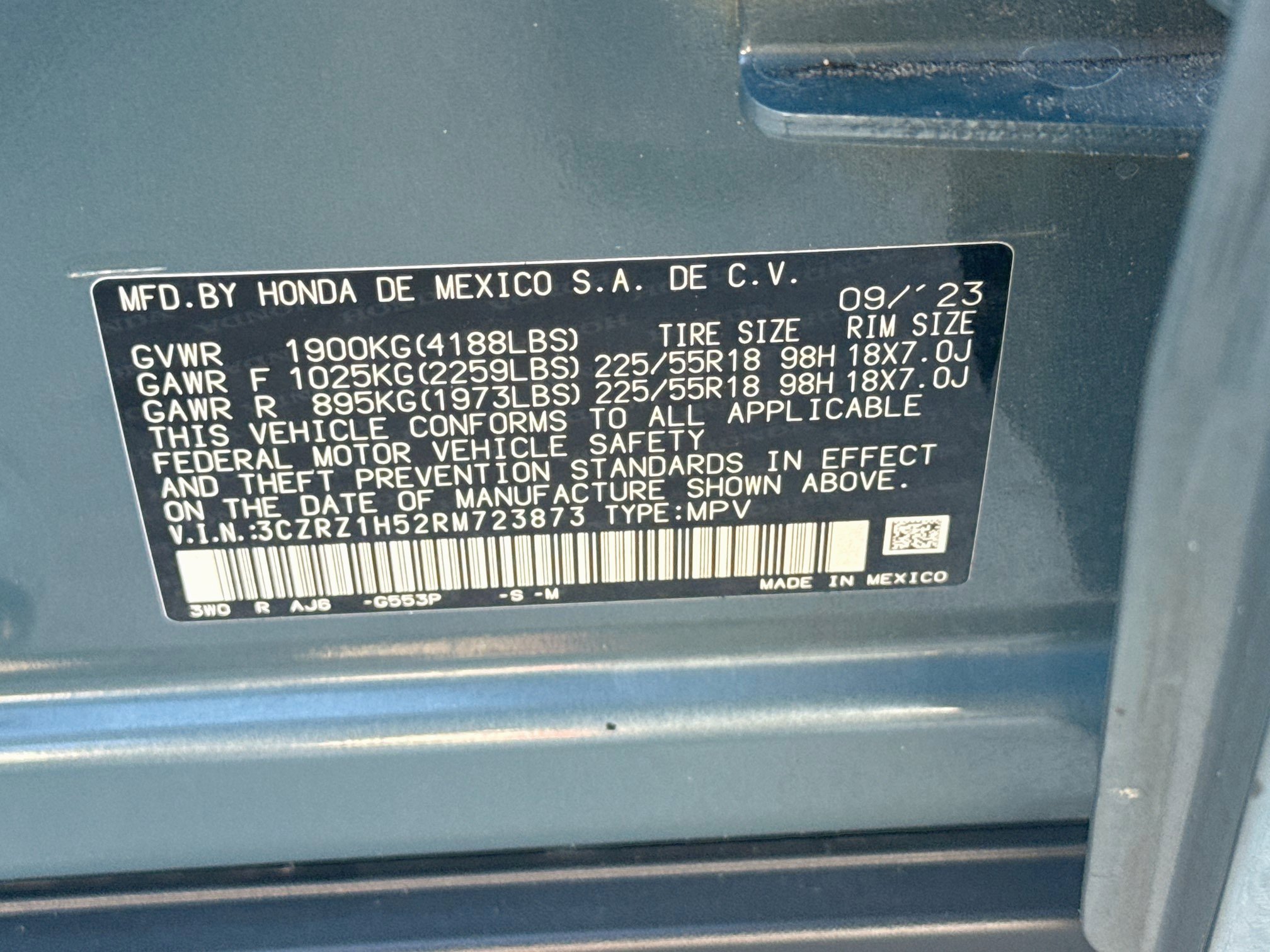 Used 2024 Honda HR-V Sport image 36