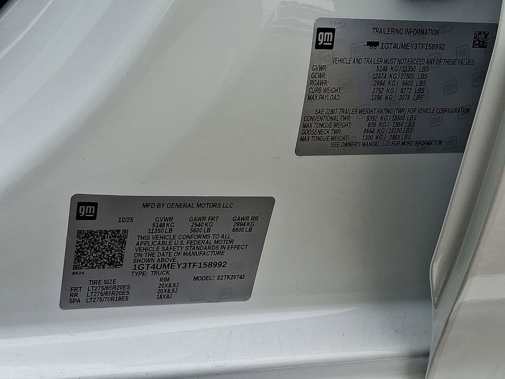 New 2026 GMC Sierra 2500 SLE w/ SLE Value Package; AWD/4WD image 18
