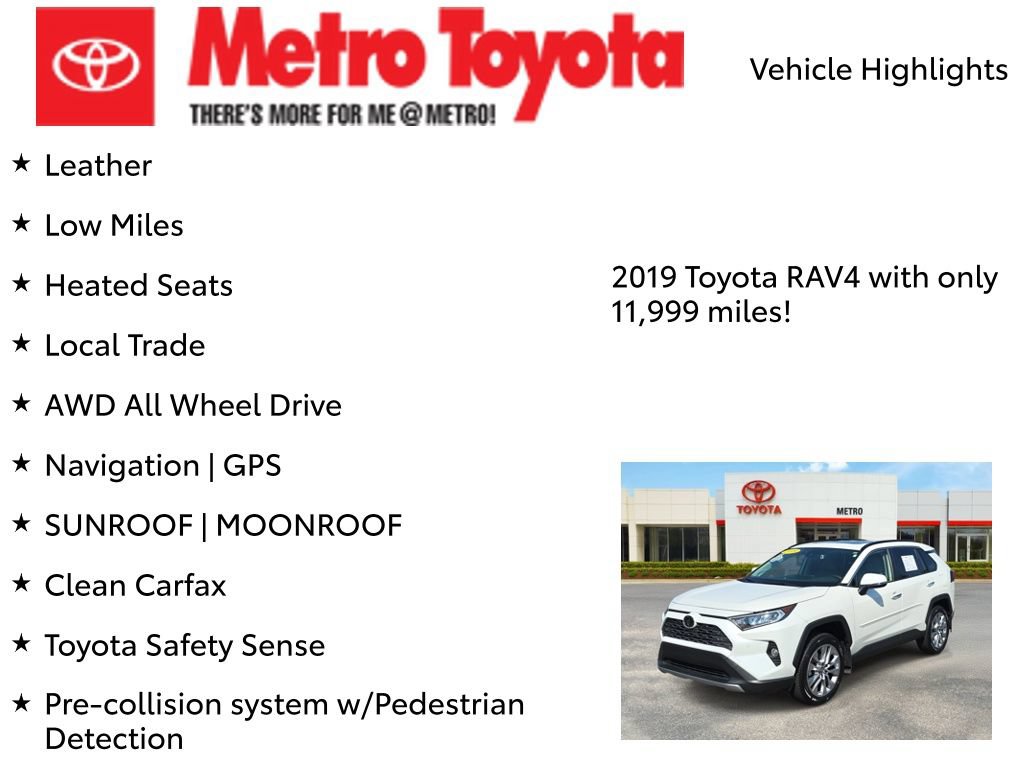 Used 2019 Toyota RAV4 Limited AWD/4WD image 7