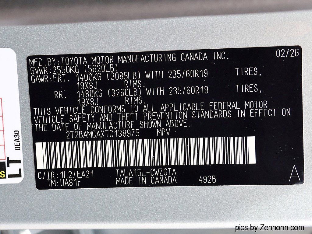 New 2026 Lexus RX 350 Premium w/ Convenience Package AWD/4WD image 27