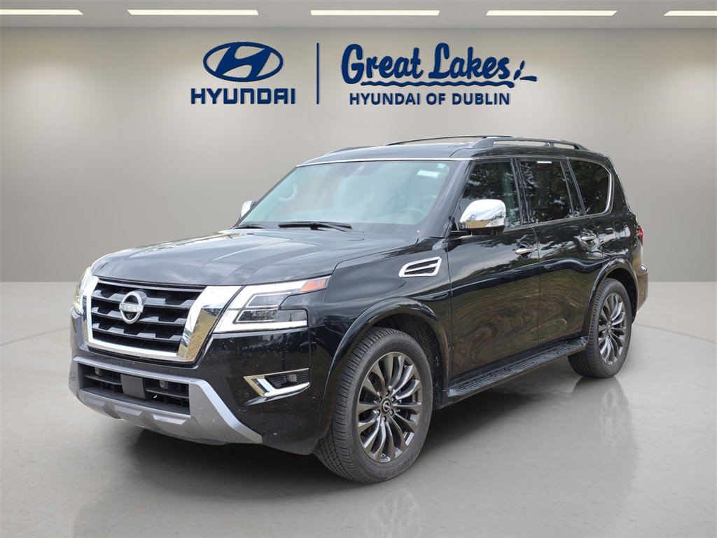 Used 2023 Nissan Armada Platinum w/ Captain's Chairs Package