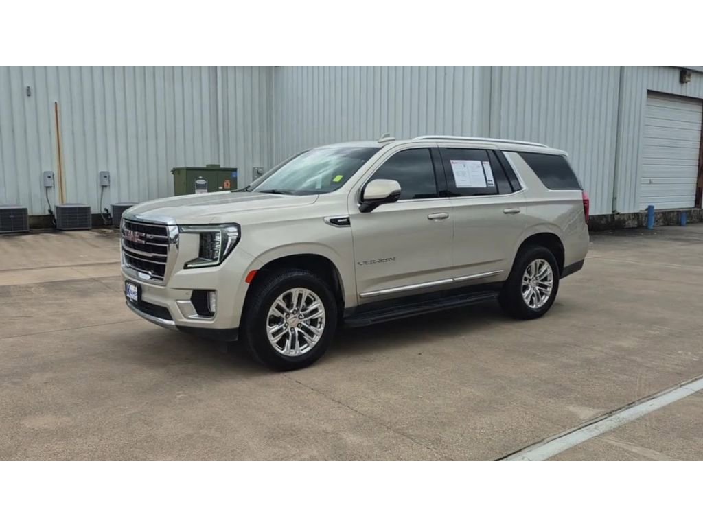 Used 2021 GMC Yukon SLT w/ SLT Premium Package image 4
