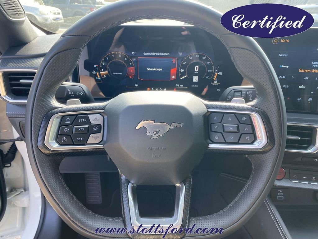 Certified 2025 Ford Mustang GT Premium w/ 60th Anniversary Package image 17