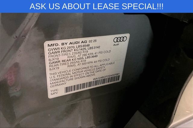 Used 2025 Audi Q6 e-tron Premium Plus w/ Premium Plus image 36