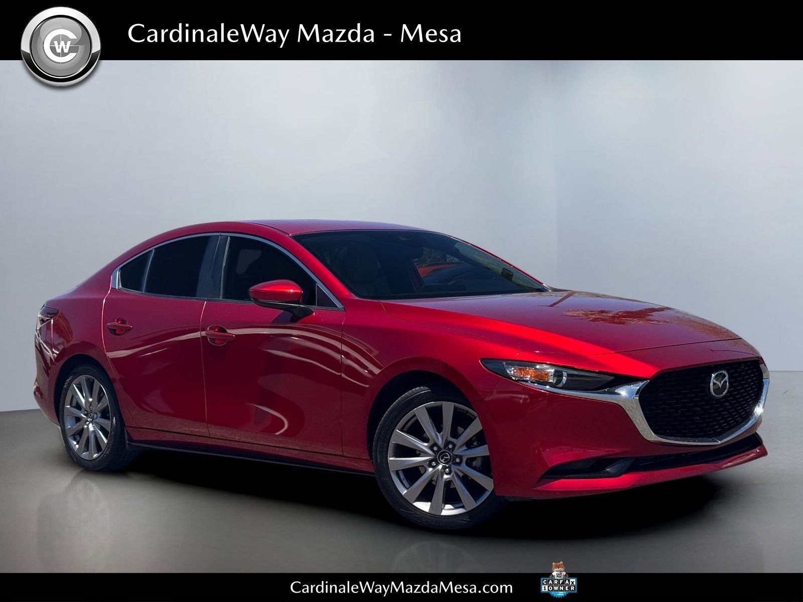 Used 2019 MAZDA MAZDA3 Sedan w/ Preferred Package FWD image 1