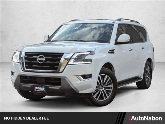 Used 2023 Nissan Armada SL w/ Captain's Chairs Package RWD video 1