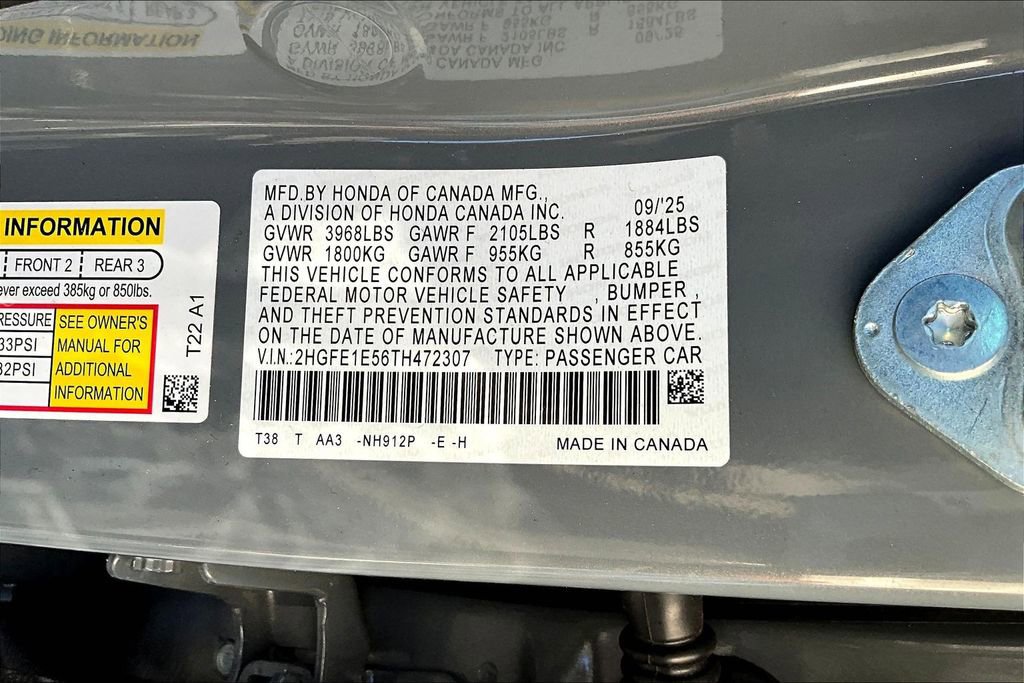 Used 2026 Honda Civic Si image 19