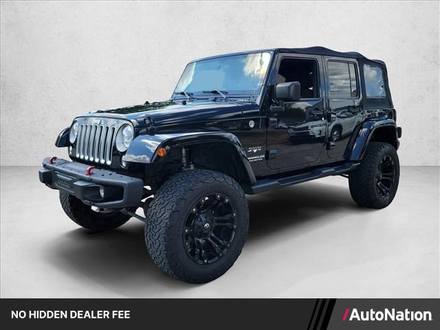 Used 2017 Jeep Wrangler Unlimited Sahara w/ Dual Top Group AWD/4WD image 1
