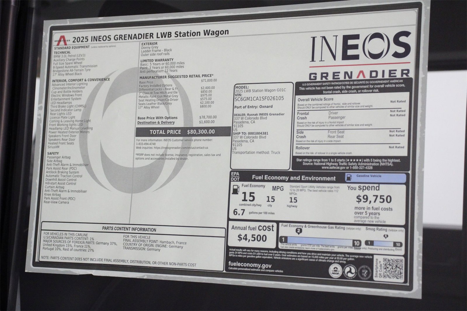 New 2025 INEOS Grenadier image 23