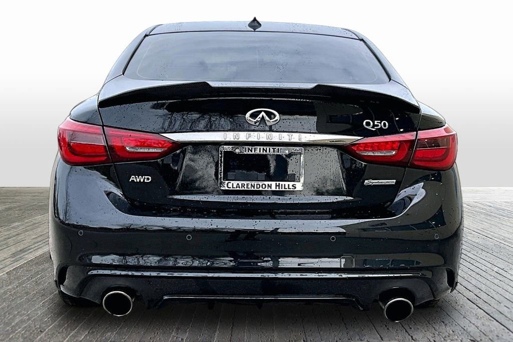 Certified 2021 INFINITI Q50 Signature Edition w/ Cargo Package image 7