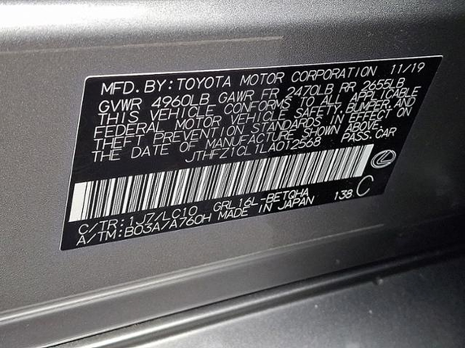 Used 2020 Lexus GS 350 AWD w/ Premium Package image 29