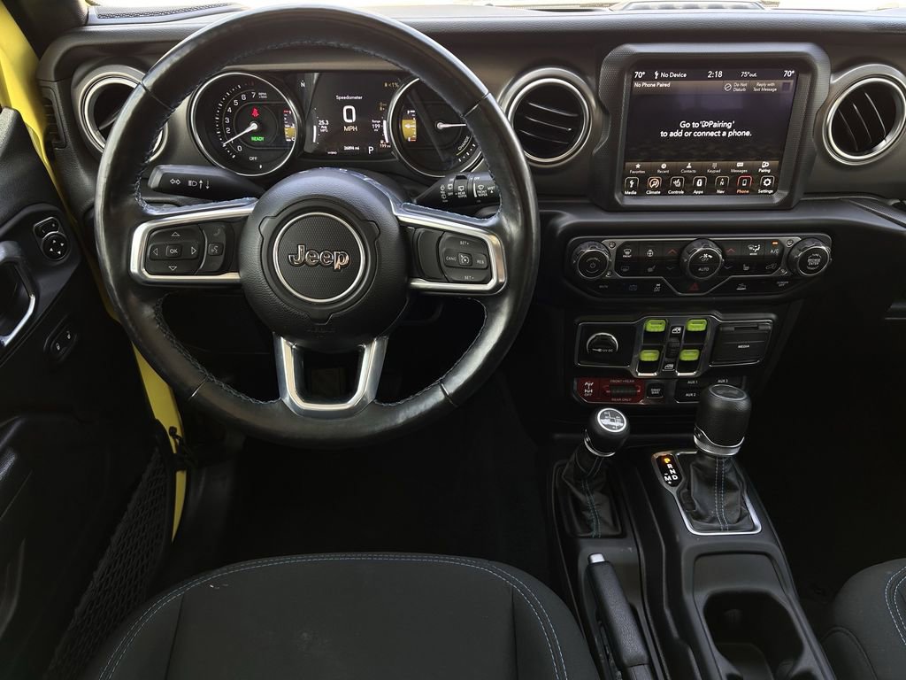 Used 2023 Jeep Wrangler Unlimited Rubicon 4xe w/ Cold Weather Group image 12