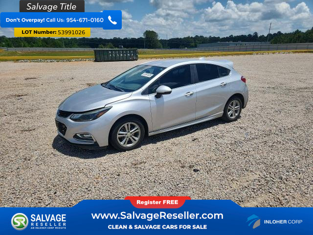Used 2018 Chevrolet Cruze LT w/ Convenience Package FWD image 1
