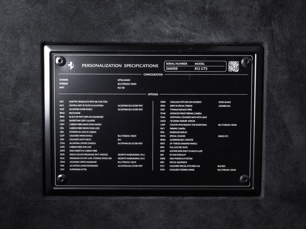 Certified 2021 Ferrari 812 GTS RWD image 38