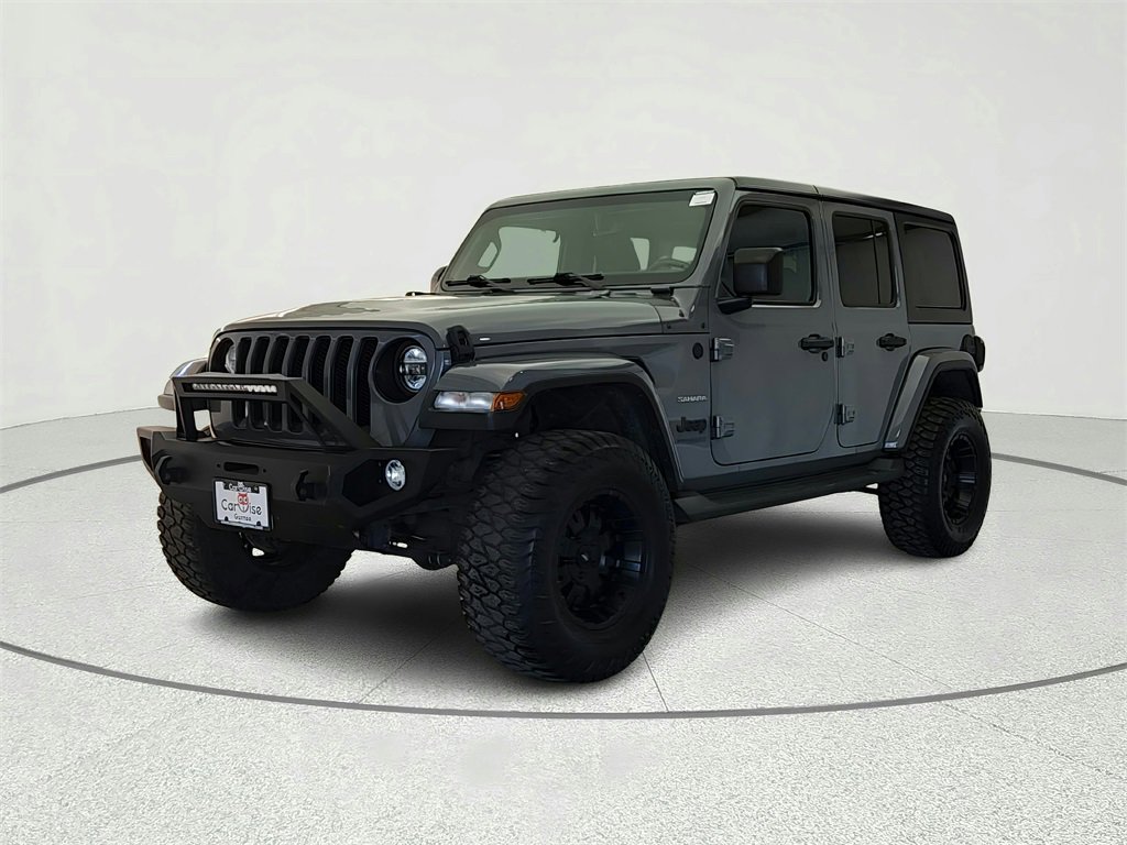 Used 2018 Jeep Wrangler Unlimited Sahara w/ Uconnect 4C Nav & Sound Group image 3