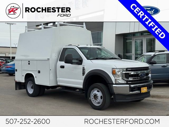 Certified 2021 Ford F450 XL w/ Power Equipment Group AWD/4WD image 1