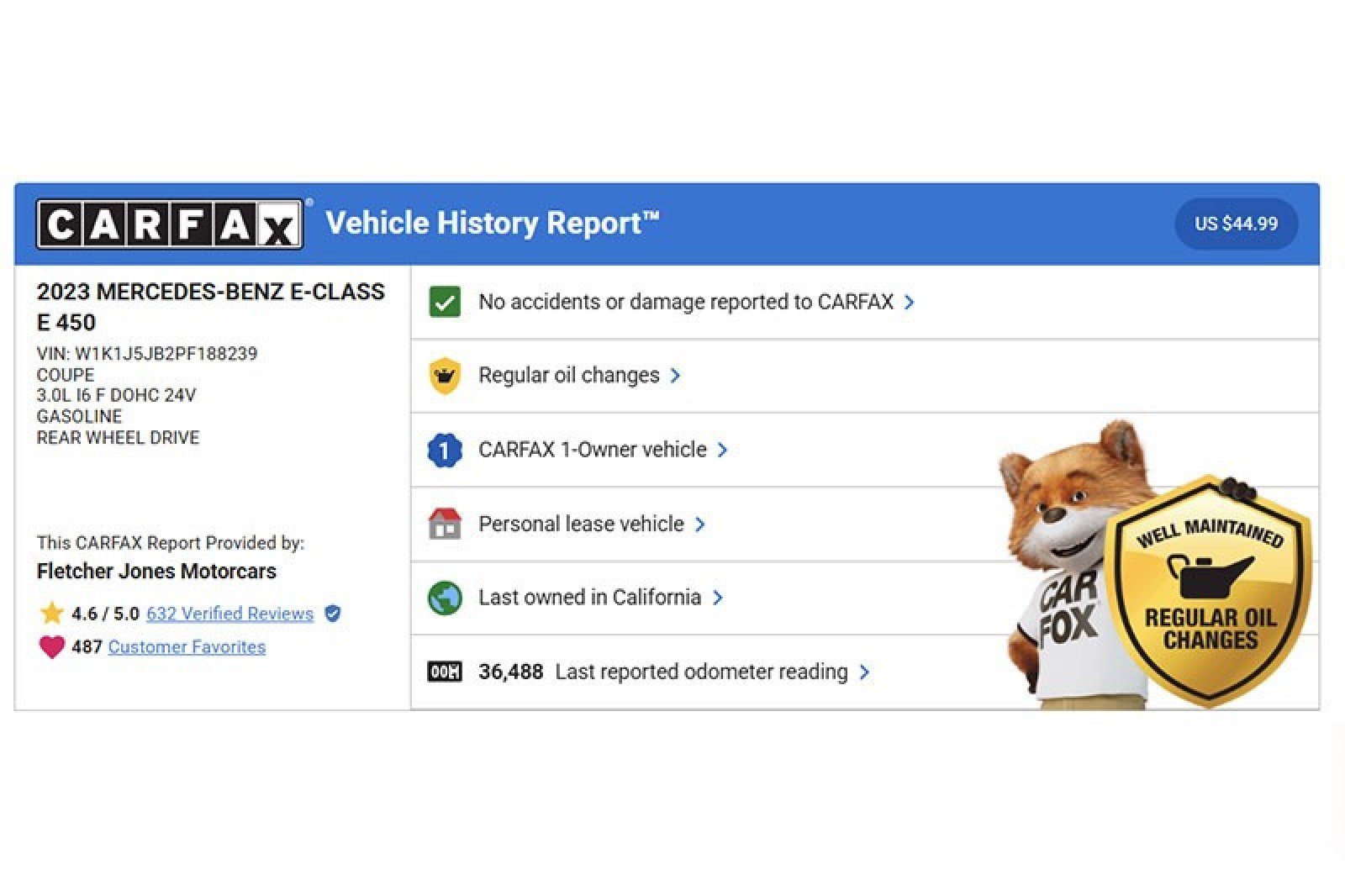 Certified 2023 Mercedes-Benz E 450 Coupe image 2