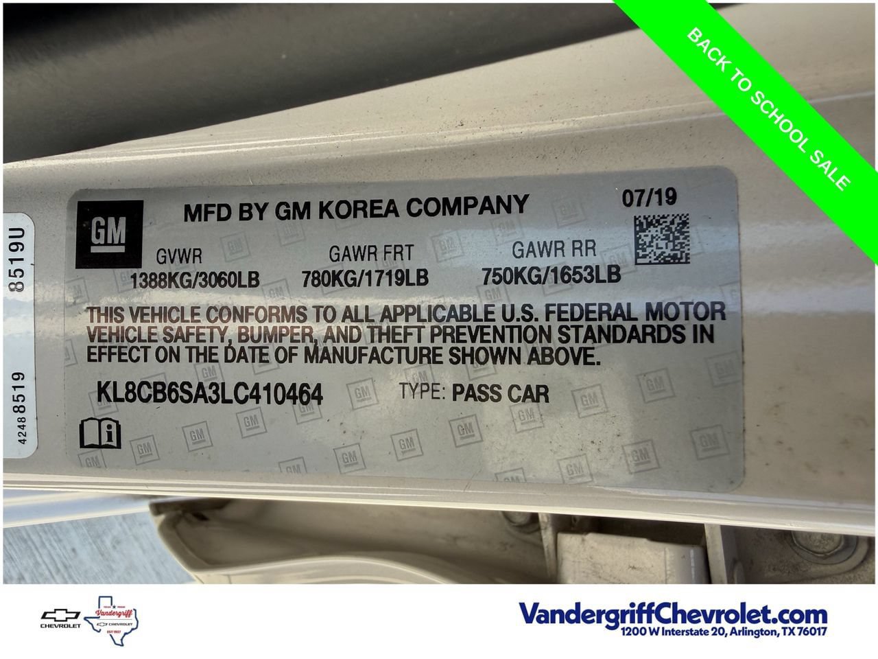 Used 2020 Chevrolet Spark LS FWD image 26