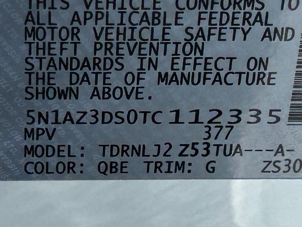 New 2026 Nissan Murano Platinum w/ Cargo Package image 59