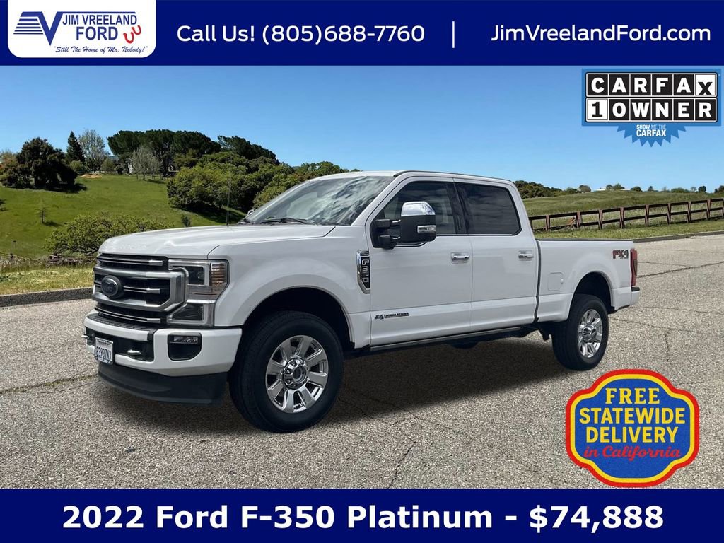 Used 2022 Ford F350 Platinum w/ FX4 Off-Road Package