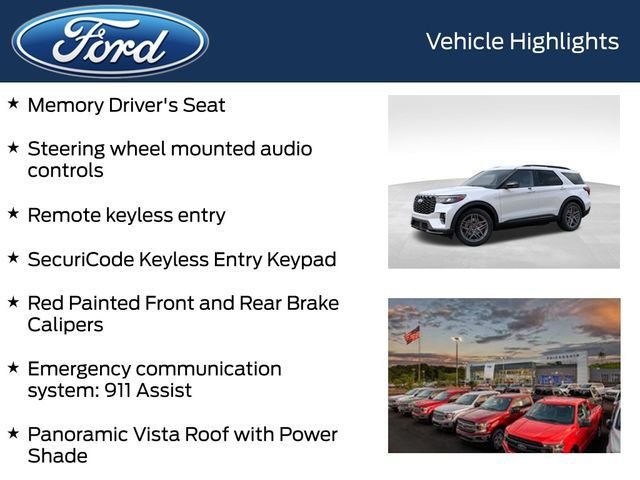 New 2027 Ford Explorer ST-Line w/ Premium Package AWD/4WD image 8
