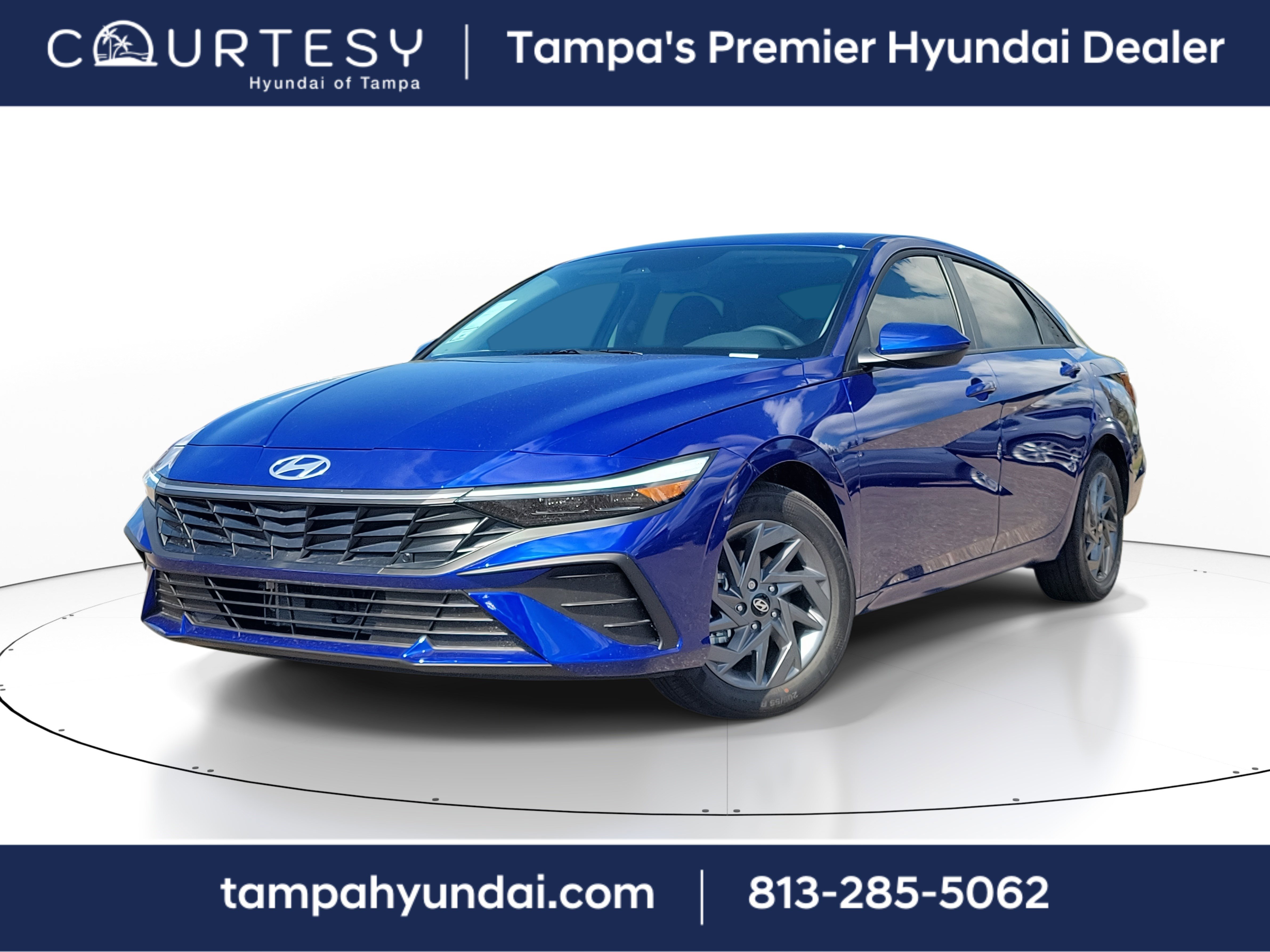 New 2025 Hyundai Elantra Blue