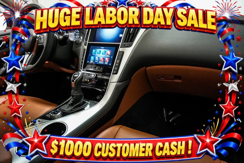 Used 2023 INFINITI Q50 Luxe w/ Cargo Package RWD image 11