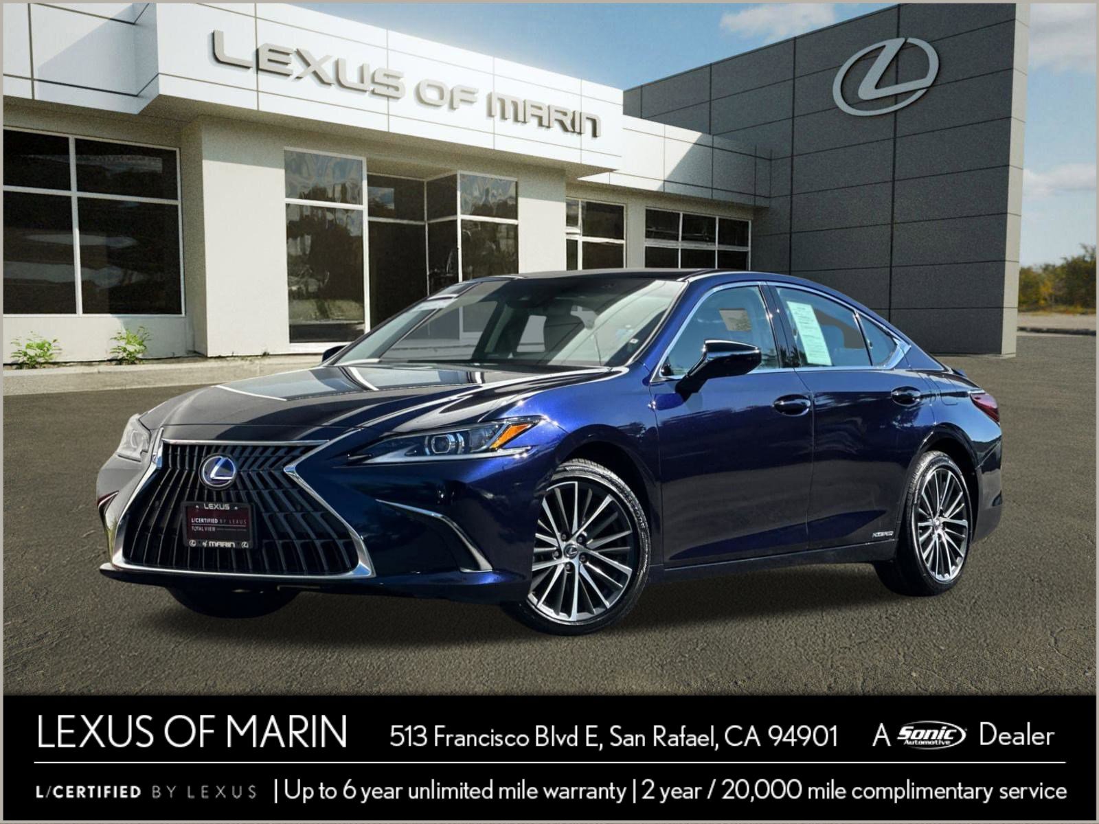 Certified 2022 Lexus ES 300h w/ Premium Package