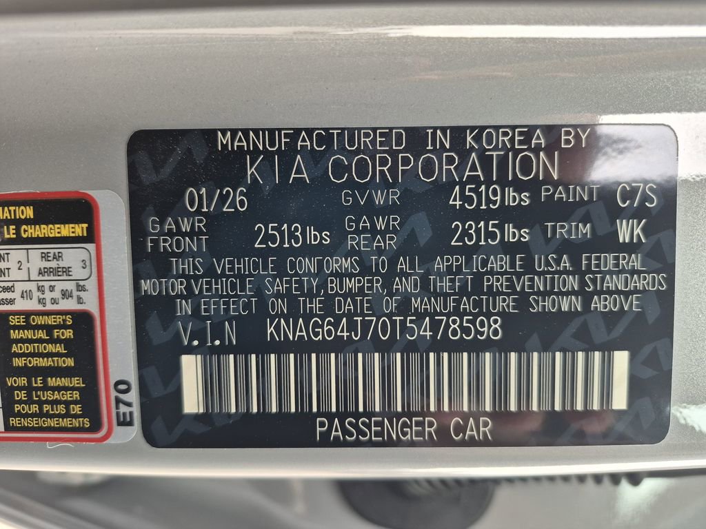 New 2026 Kia K5 GT-Line image 29