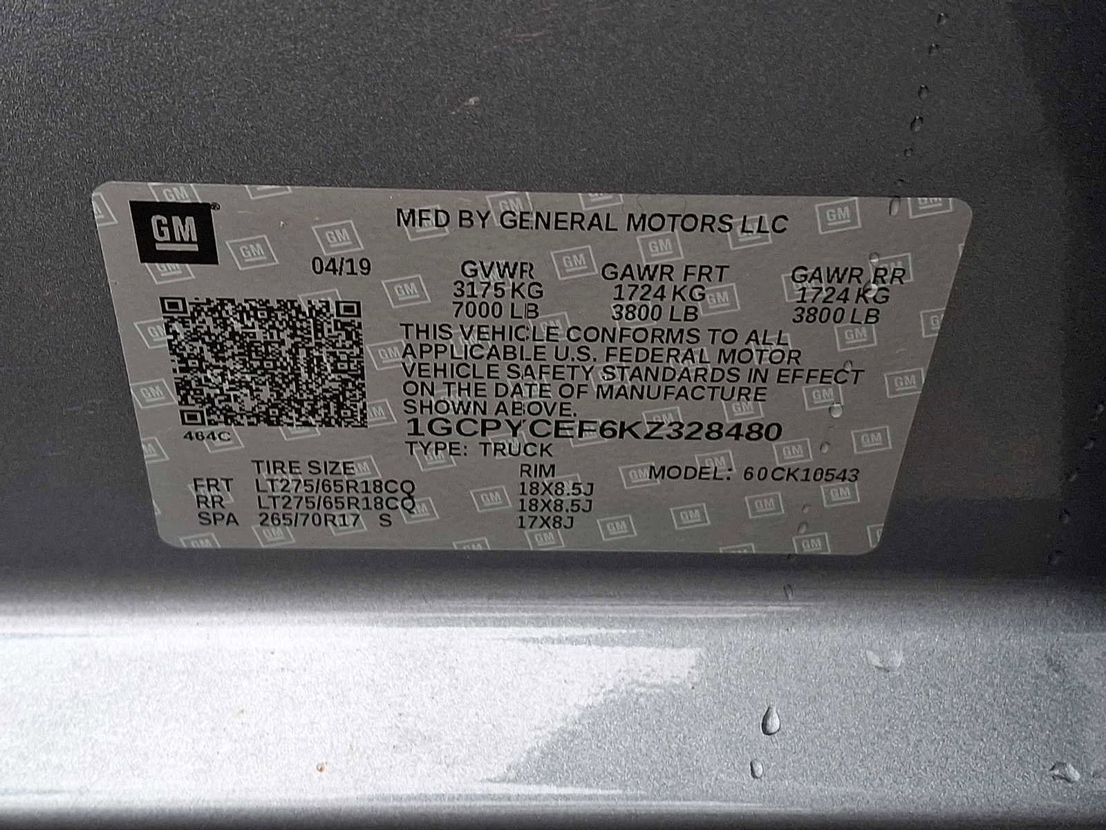 Used 2019 Chevrolet Silverado 1500 Custom Trail Boss w/ Custom Convenience Package image 25