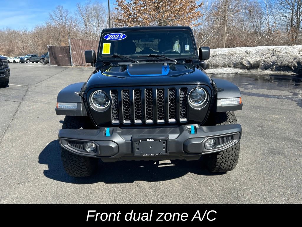 Used 2023 Jeep Wrangler Unlimited Rubicon 4xe w/ Cold Weather Group AWD/4WD image 10