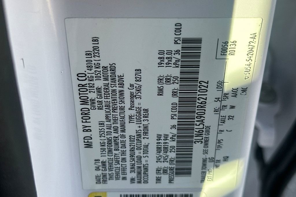 Used 2018 Lincoln MKZ Premiere image 30