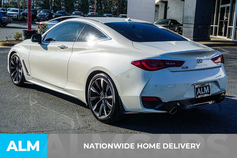 Used 2022 INFINITI Q60 3.0t Luxe w/ Essential Package RWD image 5