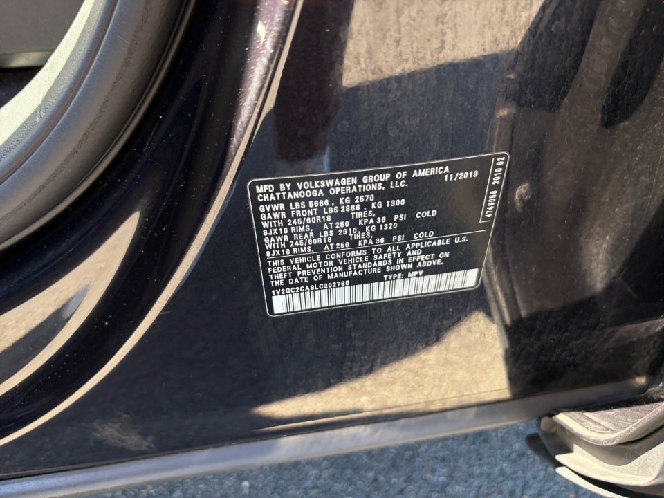 Used 2020 Volkswagen Atlas Cross Sport S AWD/4WD image 35