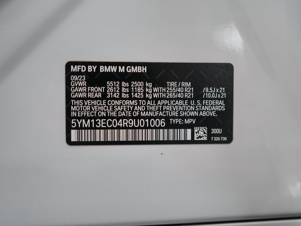 Used 2024 BMW X3 M w/ Competition Package image 15