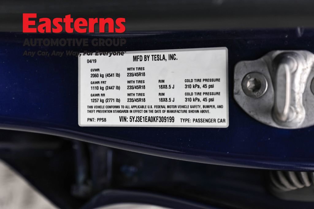 Used 2019 Tesla Model 3 Long Range image 30