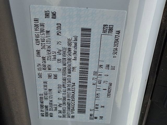 Used 2024 Ford Transit 350 XLT image 22