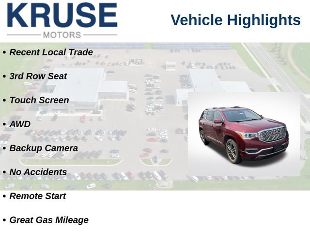 Used 2017 GMC Acadia Denali w/ Technology Package AWD/4WD image 15