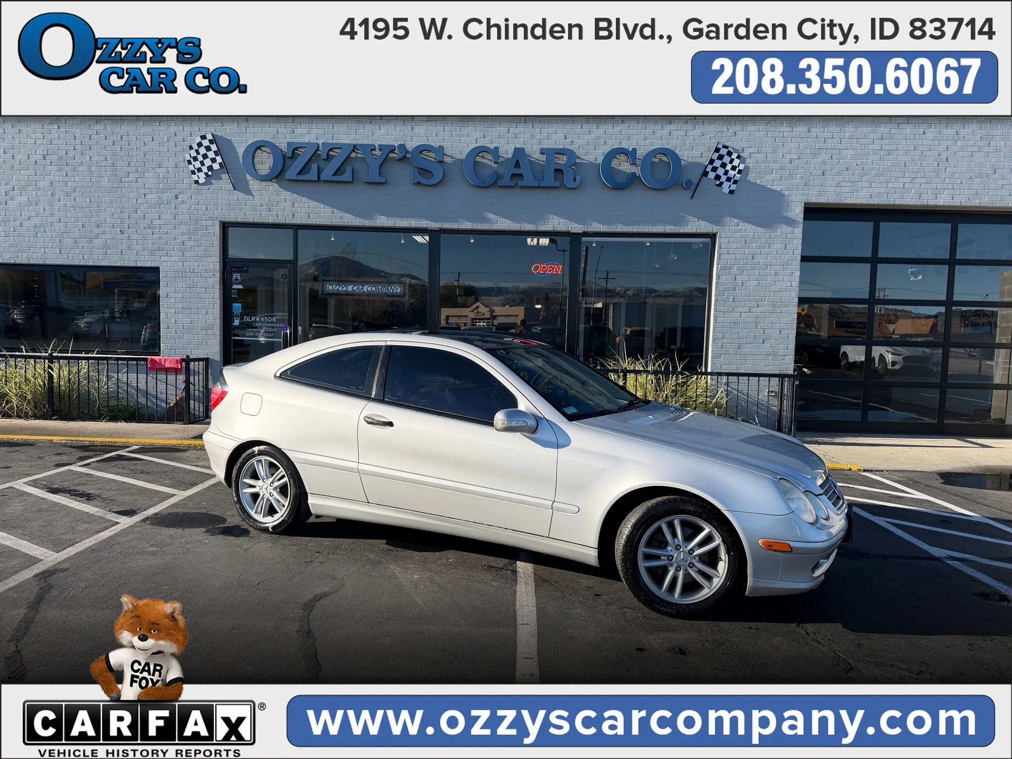 Used 2002 Mercedes-Benz C 230 Coupe
