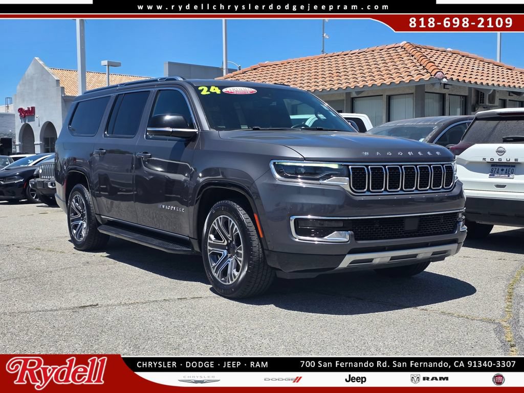 Certified 2024 Jeep Wagoneer L Series II w/ Flexible Seating Group