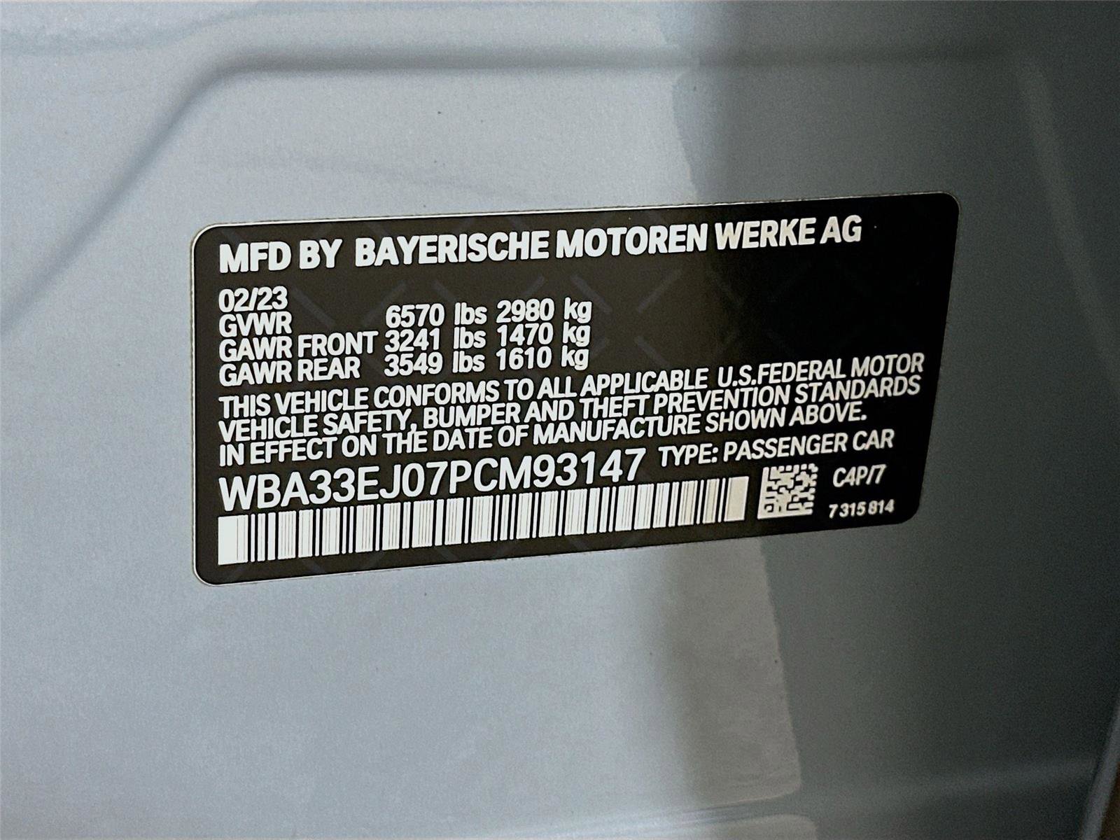 Used 2023 BMW 760i xDrive image 35