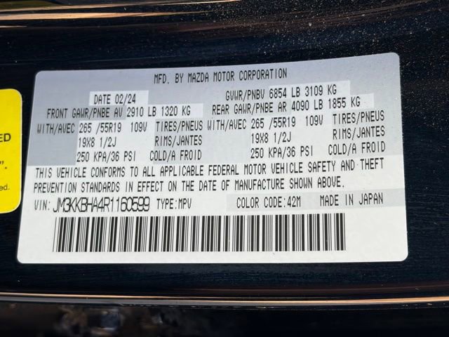 Used 2024 MAZDA CX-90 Plug-In Hybrid w/ Preferred image 36