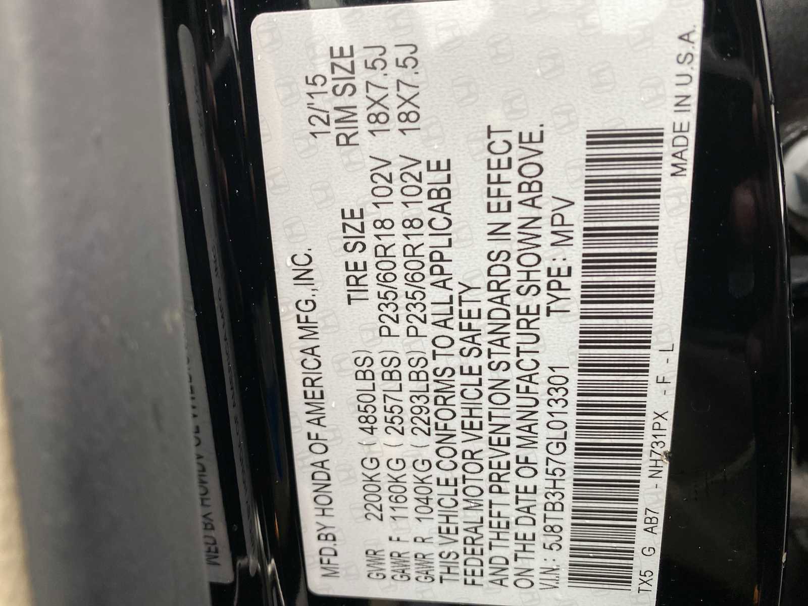 Used 2016 Acura RDX Tech Pkg image 31