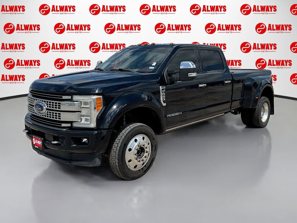 Used 2018 Ford F450 Platinum w/ Platinum Ultimate Package AWD/4WD image 1