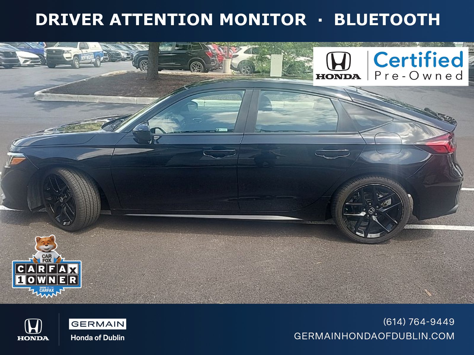 Certified 2023 Honda Civic Sport